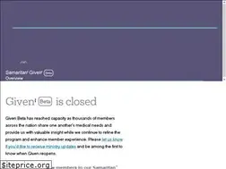 Sites similar to given.org