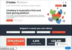 Sites similar to givenow.com.au