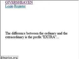 Sites similar to giversheaven.com