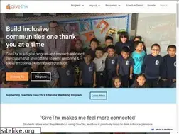 Sites similar to givethx.org