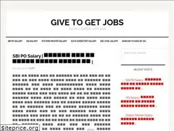 Sites similar to givetogetjobs.com