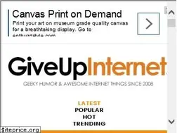 Sites similar to giveupinternet.com