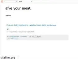 Sites similar to giveyourmeat.com