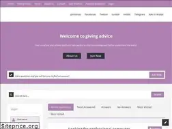 Sites similar to giving-advice.co