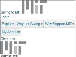 Sites similar to giving.mit.edu