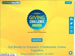 Sites similar to givingchallenge.org