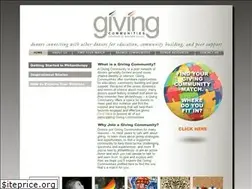 Sites similar to givingcommunities.org
