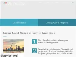 Sites similar to givinggood.com
