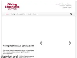 Sites similar to givingmachinesdenver.com