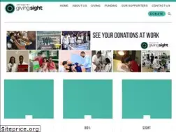Sites similar to givingsight.org