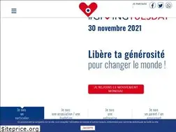 Sites similar to givingtuesday.fr