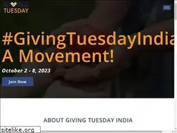 Sites similar to givingtuesdayindia.org