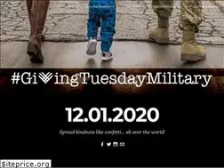 Sites similar to givingtuesdaymilitary.com