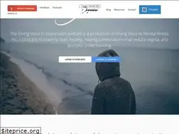 Sites similar to givingvoicetodepression.com