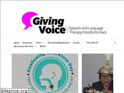 Sites similar to givingvoiceuk.org