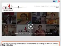 Sites similar to givitup.in