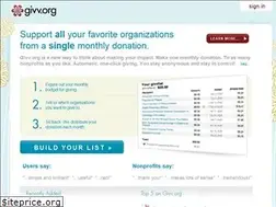 Sites similar to givv.org