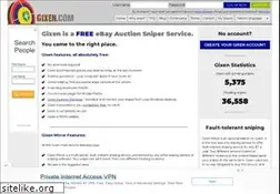 Sites similar to gixen.com