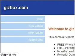 Sites similar to gizbox.com