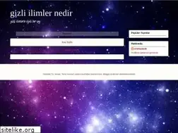Sites similar to gizliilimlernedir.blogspot.com