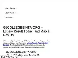 Sites similar to gjcollegebihta.org