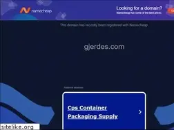 Sites similar to gjerdes.com