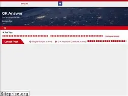 Sites similar to gkanswer.com