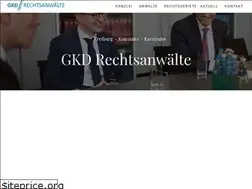 Sites similar to gkd-rechtsanwaelte.de