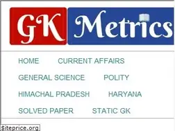 Sites similar to gkmetrics.com