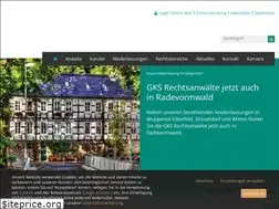 Sites similar to gks-rechtsanwaelte.de