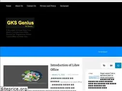 Sites similar to gksgenius.blogspot.com