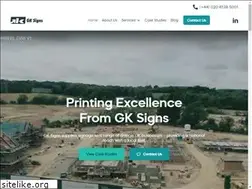 Sites similar to gksigns.co.uk