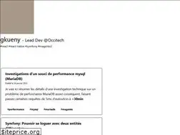 Sites similar to gkueny.fr