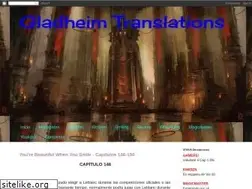 Sites similar to gladheimtranslations.blogspot.com