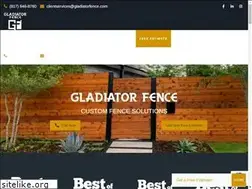 Sites similar to gladiatorfence.com