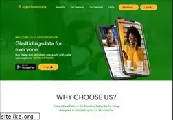 Sites similar to gladtidingsdata.com