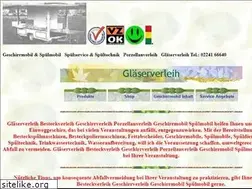 Sites similar to glaeserverleih.de