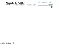 Sites similar to glaserei-kater.de
