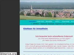 Sites similar to glasfaser-schaafheim.de
