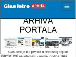 Sites similar to glasistrenovine.hr