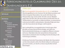 Sites similar to glasmalerei-ev.net