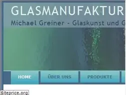Sites similar to glasmanufaktur-greiner.de