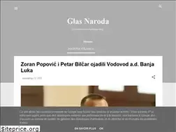Sites similar to glasnarodan.blogspot.com