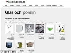 Sites similar to glasochporslin.se