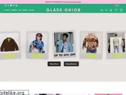 Sites similar to glass-onion.com