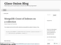 Sites similar to glassonionblog.wordpress.com
