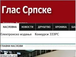 Sites similar to glassrpske.com