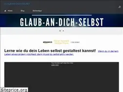 Sites similar to glaub-an-dich-selbst.de