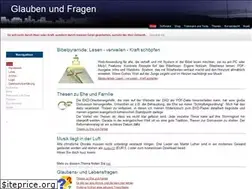 Sites similar to glauben-und-fragen.de