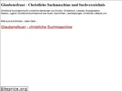 Sites similar to glaubensfeuer.de